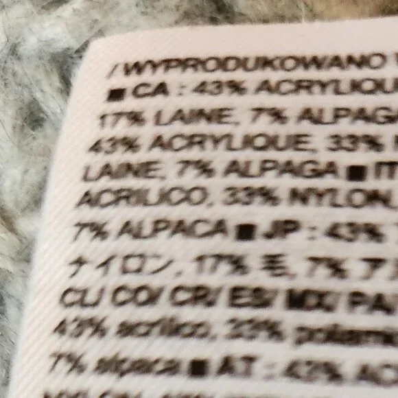 Gap Soft Grey Cosy Knitted Pullover Sweater Size Small - Picture 9 of 10